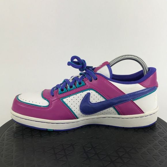 Nike Delta Lite White/Purple/Blue Athletic Shoes 365950-151 Women’s Size 8 - Picture 9 of 12